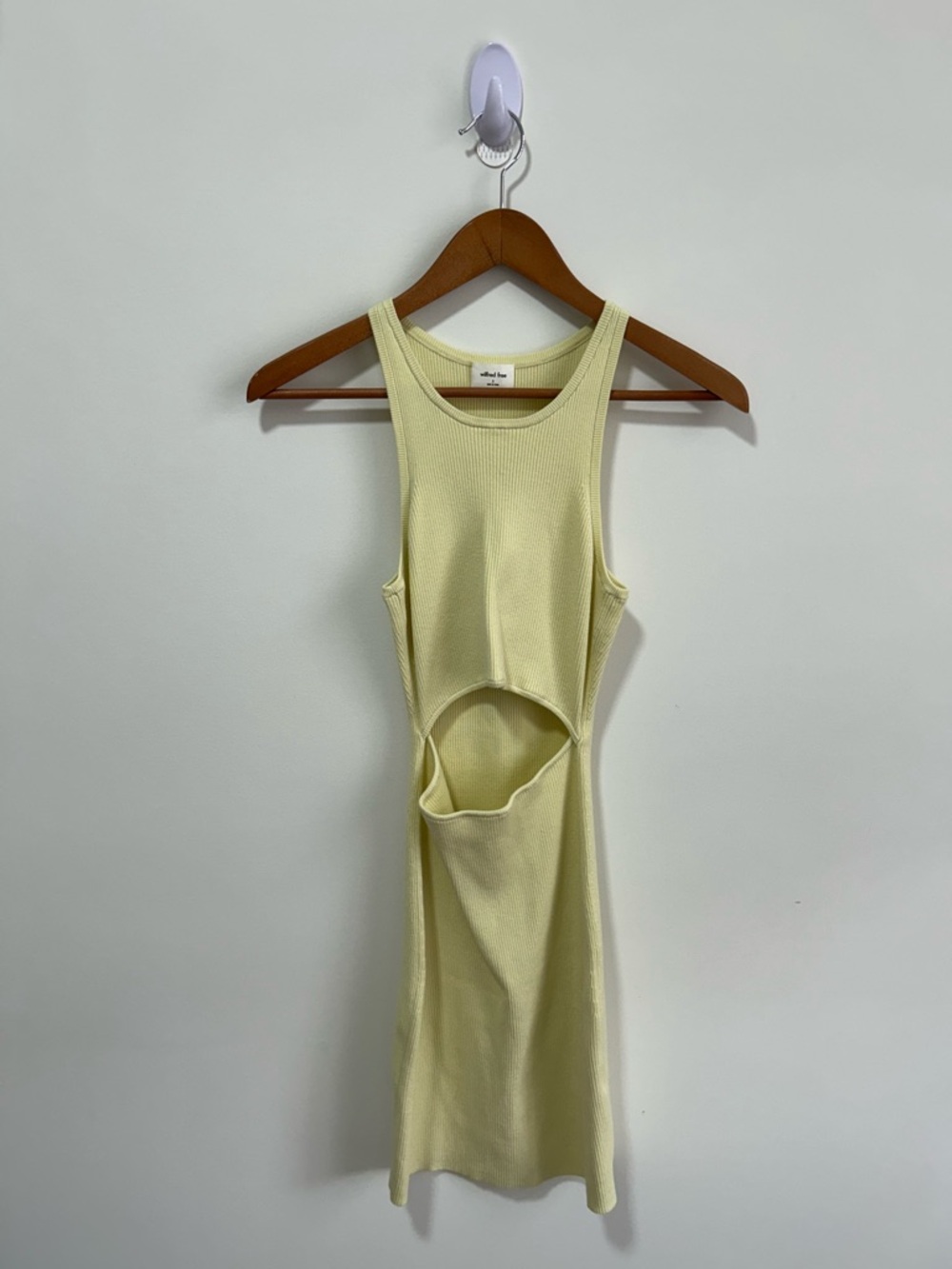 Aritzia Wilfred Free Cutout Midi Dress